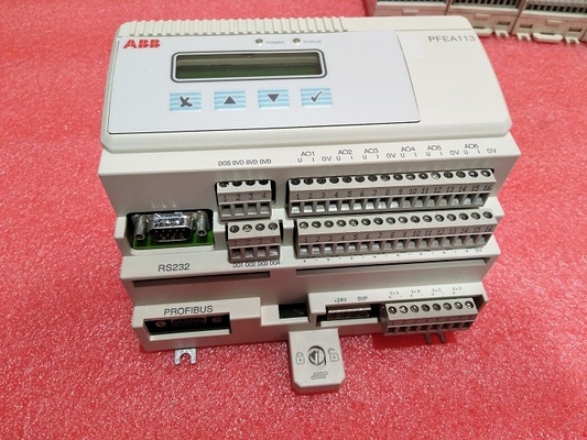 Peças sobresselentes 3BSE029382R0101 dos sistemas PLC da tensão da Web de PFEA113-20 ABB