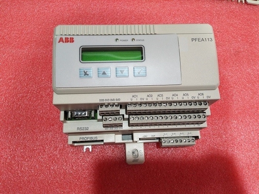 Peças sobresselentes 3BSE029382R0101 dos sistemas PLC da tensão da Web de PFEA113-20 ABB