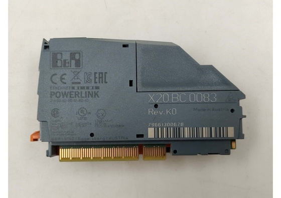 O controlador POWERLINK V1/V2 do ônibus de SISTEMA do PLC de X20BC0083 B&R X20 controlou o nó
