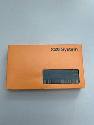 Canais entrados de Digitas do SISTEMA 4 do PLC de X20DS1319 B&R X20 configuráveis como entradas ou saídas