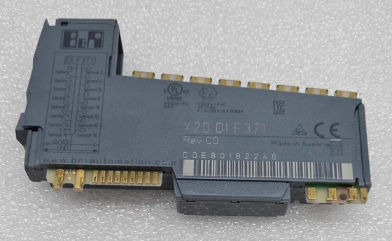 Entradas de Digitas do módulo 16 do SISTEMA I/O do PLC de X20DIF371 B&amp;R X20 24 VDC para conexões de 1 fio