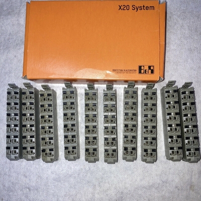 X20TB12 B&R X20 24 módulos do VDC prendidos com blocos de terminais X20TB06 e X20TB12