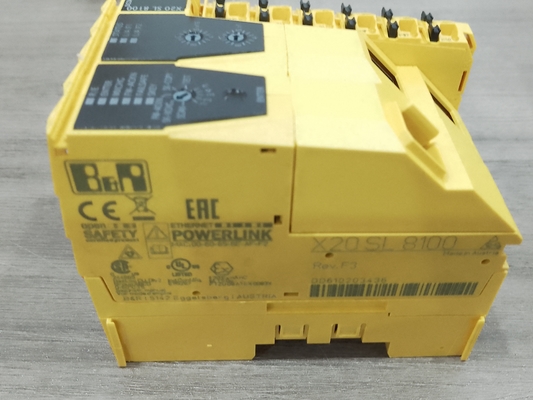 Módulo do SISTEMA processador central de X20SL8100 B&amp;R X20 com funcionalidade de SafeLOGIC