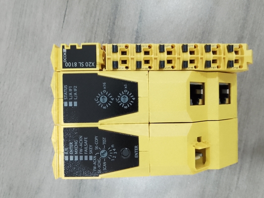 Módulo do SISTEMA processador central de X20SL8100 B&amp;R X20 com funcionalidade de SafeLOGIC