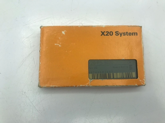 Módulo de alimentação X20PS9400 B&amp;R 24VCC para controlador de barramento Fonte de alimentação de link X2X e E/S