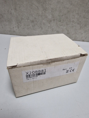 Base de barramento do SISTEMA X20BB81 B&amp;R X20 com um slot de expansão