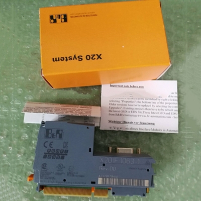 Módulo de relação do Plc de X20IF1063-1 B&amp;R X20 com uma relação do DP V1 de PROFIBUS