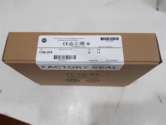 Allen-Bradley 1756-OF8 ControlLogix 8 pinta A/O mim ou módulo de V