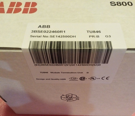 ABB TU846 3BSE022460R1 Advant 800xA Suporte de E/S redundante. Instalação vertical de módulos
