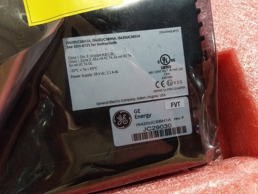 GE IS420UCSBH1A Modulo GE da série VIe do Sistema de Segurança de Controlo do Controlador
