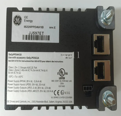 GE IS220PPDAH1B Sistema de distribuição de energia da General Electric para o sistema Mark VIe