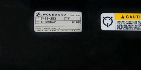 Woodward 5466-253 Combo Module Analog Input/Output Module em estoque