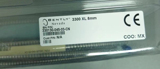 Bently Nevada 330130-045-03-CN 3300 XL Sistema de Transdutor de Proximidade de 8 mm