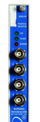 Bently Nevada 3500/45 140072-04 Monitor de posição Instrumento de 4 canais