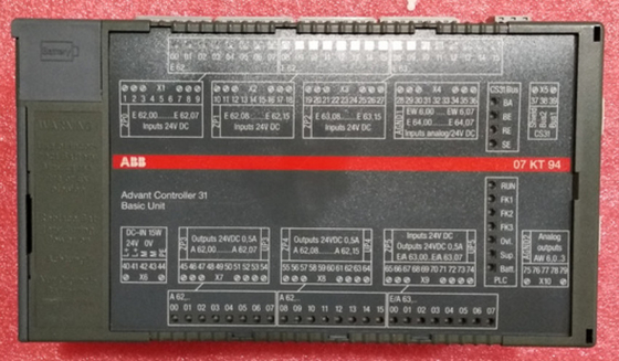 ABB 07KT94 GJR5252100R0101 Controlador Avançado 31 Unidade Básica em estoque 07KT94