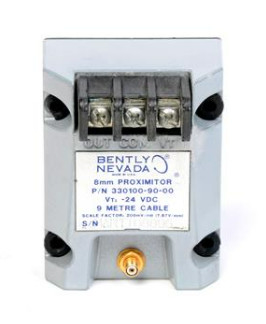 Bently Nevada 330100-90-00 3300 Sistema Transdutor de Proximidade Sensor Proximitor®