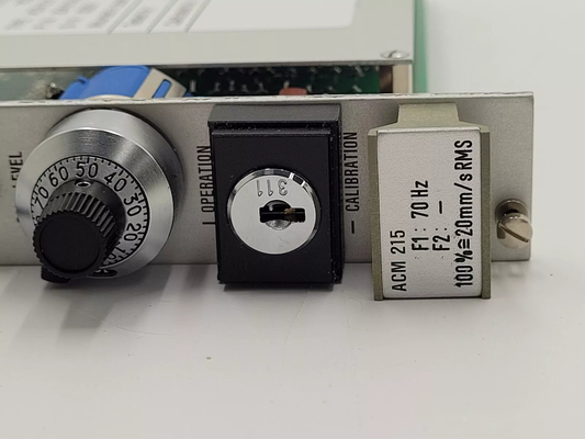 ACM215 204-215-000-101 Módulo de calibração em estoque Módulo do sistema de monitorização de vibrações