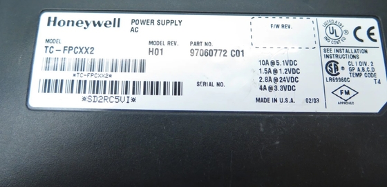 TC-FPCXX2 Honeywell Power Supply Module PLC Module Novo em folha
