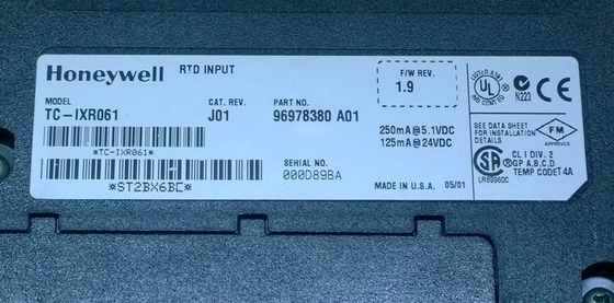 TC-IXR061 Honeywell Experion Modulo de entrada analógica Modulo DCS Modulo PLC