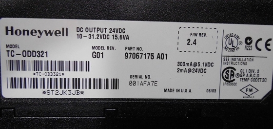 TC-ODD321 Honeywell Experion DC Output Module PLC Module Novo em folha