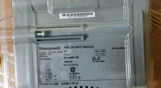 CC-PAIN01 Honeywell Analog Input Module DCS Parts PLC Module Novo em folha