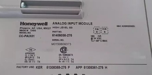 CC-PAIX01 Honeywell Analog Input Module For PLC Module Brand New And Original Package (Módulo de entrada analógico da Honeywell para módulo do PLC)