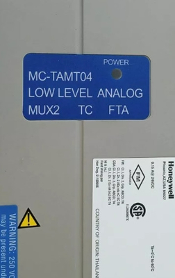 Placa terminal de entrada de termopar do módulo multiplexador de entrada de baixo nível Honeywell MC-TAMT04