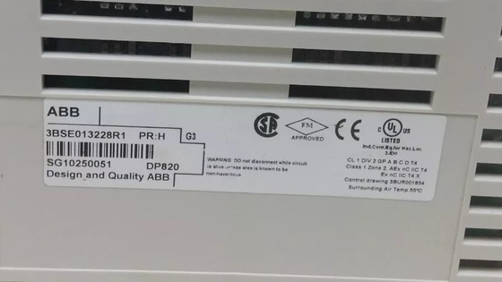 ABB DP820 3BSE013228R1 Contador de Pulso RS-422 Módulo DCS Peças em estoque