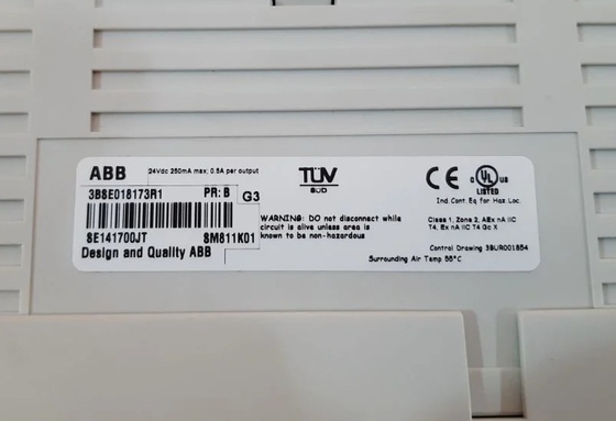 ABB SM811K01 3BSE018173R1 Modulo da Unidade Central de Processamento de Segurança Alta Integridade