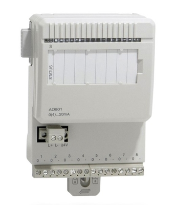 ABB AO801 3BSE020514R1 Módulo de saída analógica 8 canais