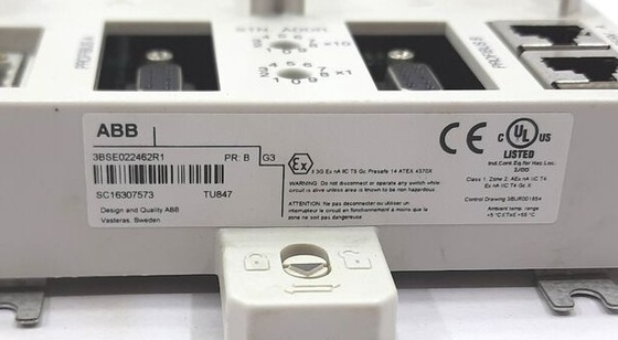 ABB TU847 3BSE022462R1 Unidade de terminação do módulo S800 Módulo de E/S em estoque