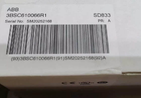 ABB SD833 3BSC610066R1 Modulo de alimentação Modulo de controlo do sistema de controlo PLC
