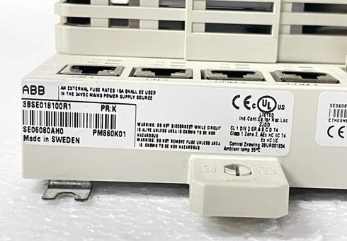 ABB PM860K01 3BSE018100R1 Kit de unidade de processador AC 800M módulo PLC em estoque