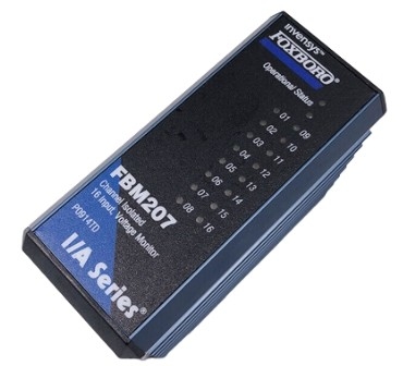 Foxboro FBM207 Monitor de tensão / módulos de entrada de sentido de contato suporta 16 sinais de entrada discretos