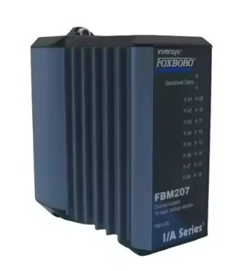 Foxboro FBM207 Monitor de tensão / módulos de entrada de sentido de contato suporta 16 sinais de entrada discretos