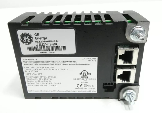 GE IS220PVIBH1A Vibração I/O Pack BPPB Mark VIE Control System Terminal Board