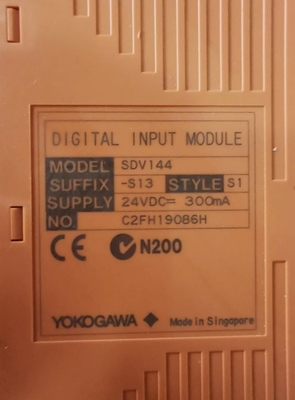 SDV144-S13 YOKOGAWA Analog Digital I/O Module Outputs 4 a 20 mA sinais para o campo duplo redundante