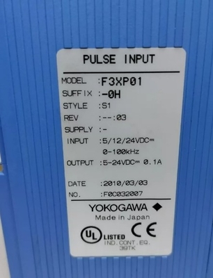 F3XP01-0HS1 YOKOGAWA Módulos de contador de alta velocidade com múltiplos controladores sem alcance