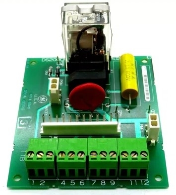 DS200CPCAG1A GE Contactor Pilot Board 12 pin Connector e 2 pin Connectors Quatro terminais de fiação