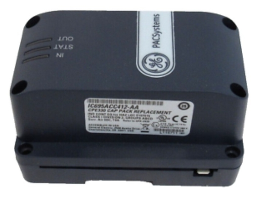 IC695ACC402 GE PACSystems RX3i Energy Pack Acessory Module CPE330 RX3i CPU Controller durante flutuações ou interrupções de energia