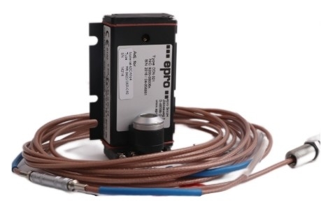 PR6423/010-100 EPRO M10 x 1 25 mm comprimento da manga 1 + 3m cabo Lemo