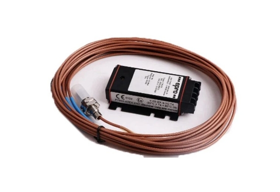 PR6423/003-010 EPRO Sensor de Corrente Eddy de 8 mm M10 x 1 Sem cabo blindado 55 mm Comprimento da manga 5 m Comprimento total do cabo