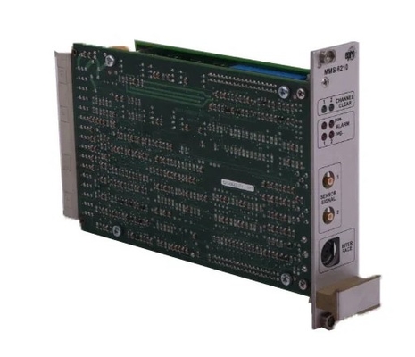 MMS6210 EPRO Dual Channel Shaft Displacement Monitor (Monitor de deslocamento de eixo de canal duplo)
