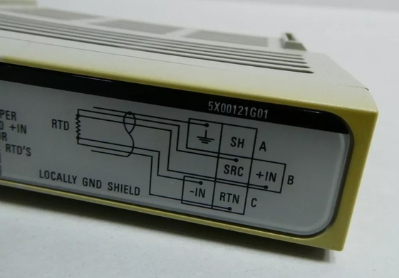 5X00121G01 Westinghouse Ovation 8 canais RTD Terminal Bloco Informações de fiação