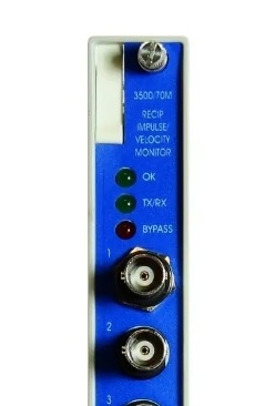 3500/70M 176449-09 Bently Nevada Recip Impulso Velocidade Monitor