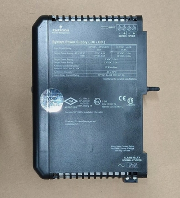 O sistema de alimentação em corrente contínua KJ1501X1-BC2 EMERSON SYSTEM