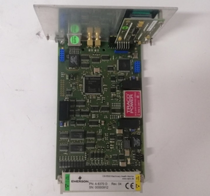 A6370D Emerson Monitor de Proteção contra sobrevelocidade