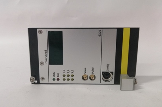 A6370D Emerson Monitor de Proteção contra sobrevelocidade