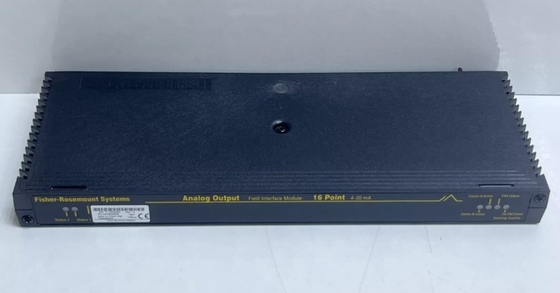 10P59600005 Tabela de interface Emerson Entrada analógica 16 ponto 4-20 mA