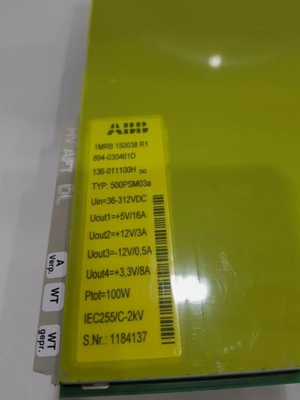 500PSM03 IMRB150038R1 ABB Módulo de alimentação 100W